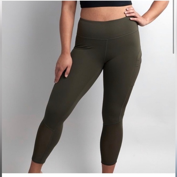 Savvi Olive Green Hawk Legging - Picture 3 of 14